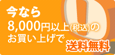 ８０００円以上で送料無料